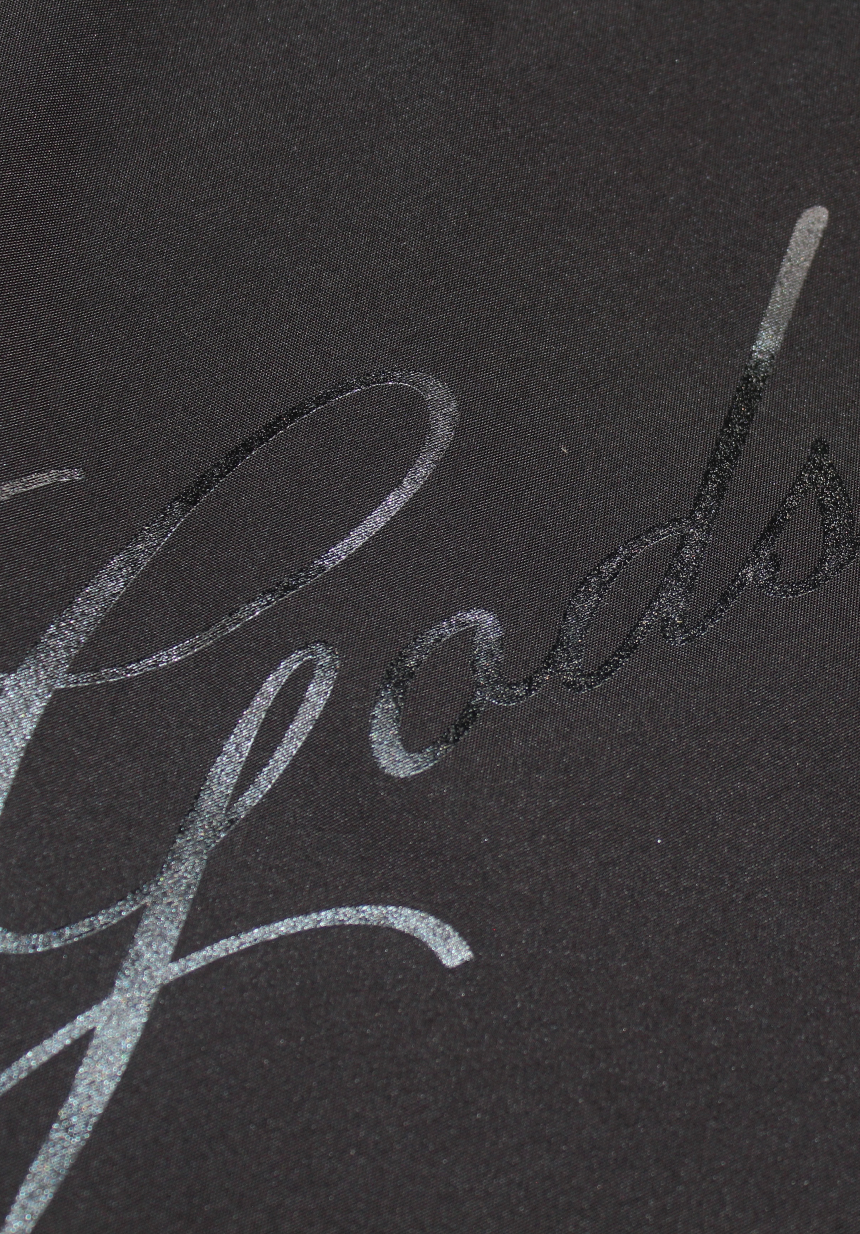 Black Camp Collar Shirt