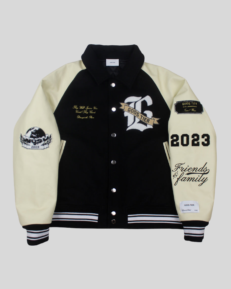 "Friends & Family" Varsity Jacket